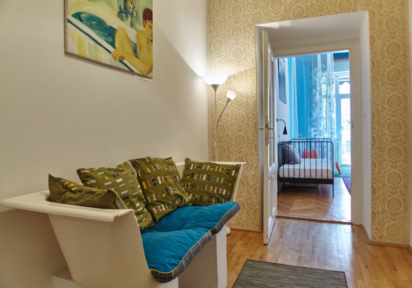 Szerettem menteni a múlt egy darabkáját a kiadott lakásaimban.