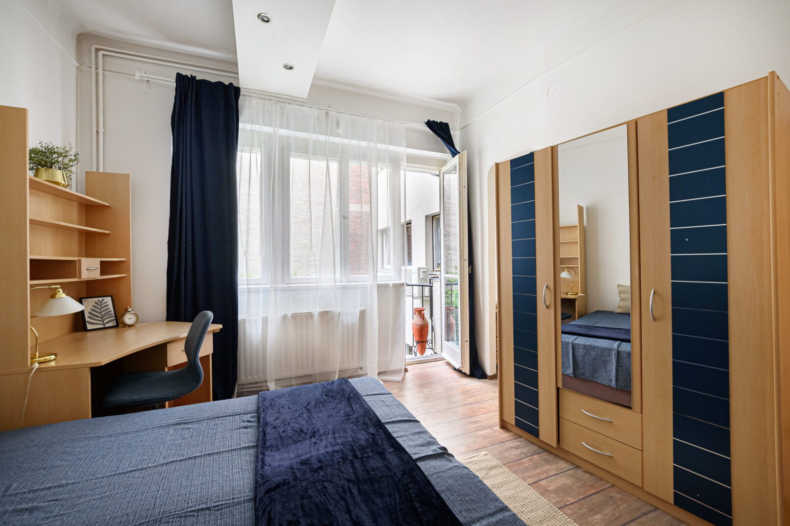 Hálószoba felkészítés után